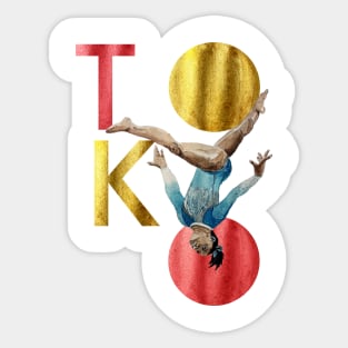 Tokyo Simone Biles Sticker